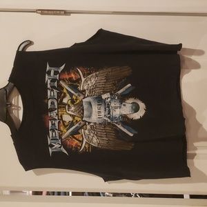 Men's large megadeath t-shirt 2005